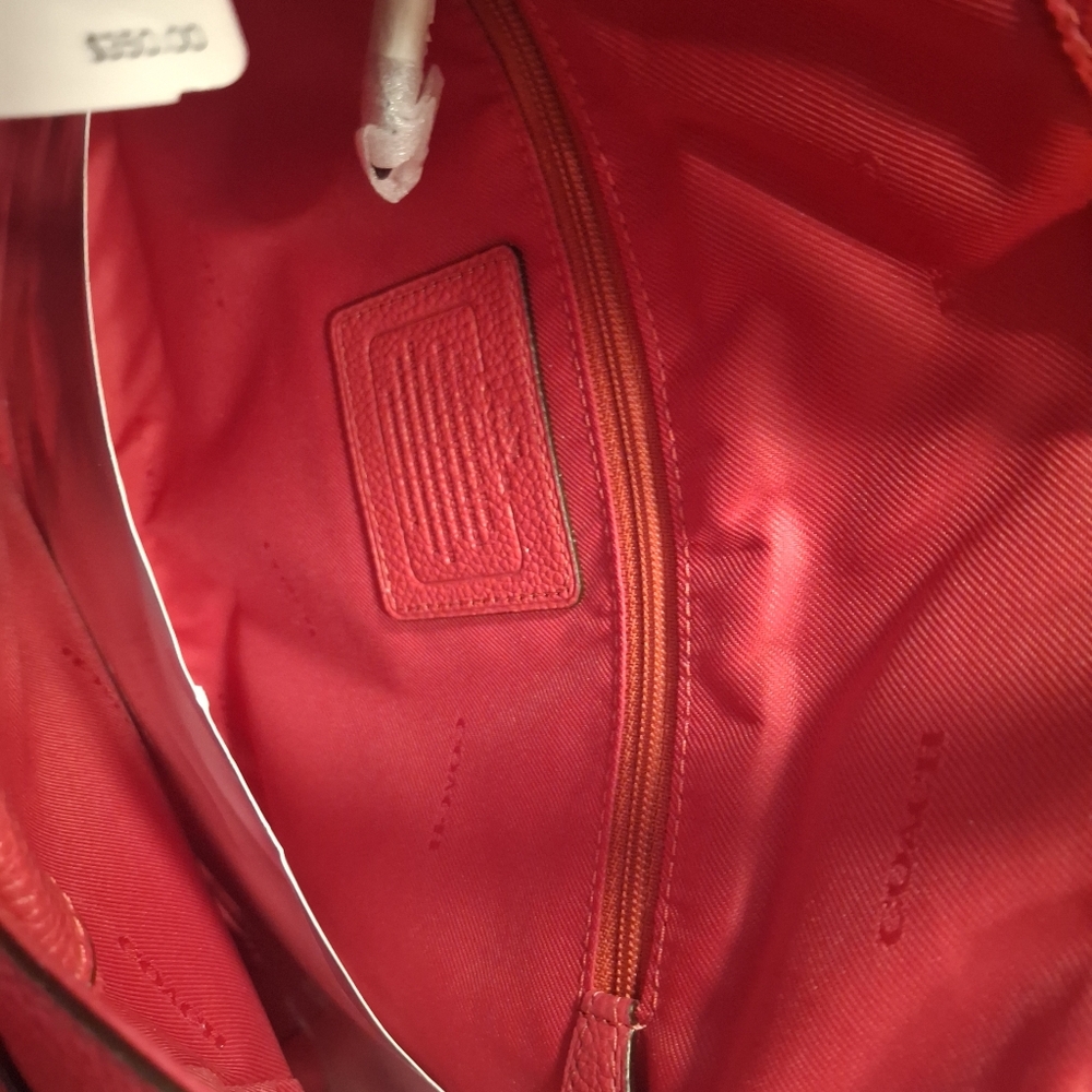 Coach Edie Leather Shoulder Bag 31 - Picture 12 of 16